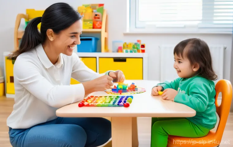 말소리 치료 - A focused young woman in her early 30s, with a determined yet hopeful expression, sitting at a clean... 말소리 치료 - A focused young woman in her early 30s, with a determined yet hopeful expression, sitting at a clean...